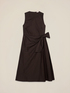 Rochie midi cu fundă laterală image number 3