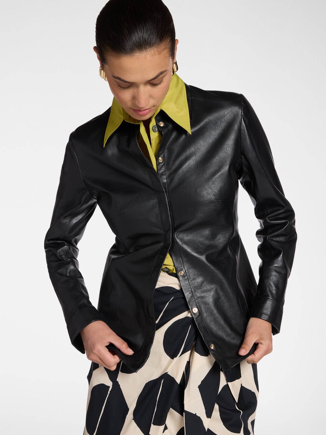 Camicia in pelle image number 0