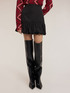 Short skirt with taffeta ruffle image number 2
