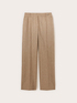 Pantalon palazzo en m&eacute;lange de lin image number 4