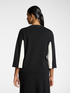 Maglia color block misto viscosa image number 1