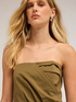 Top bustier drappeggiato image number 3