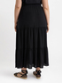 Long flounced skirt image number 1