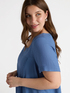 Vestito in lino e jersey di cotone image number 2