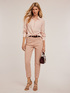 Rianne carrot fit drill trousers image number 0