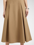 A-line midi skirt image number 3