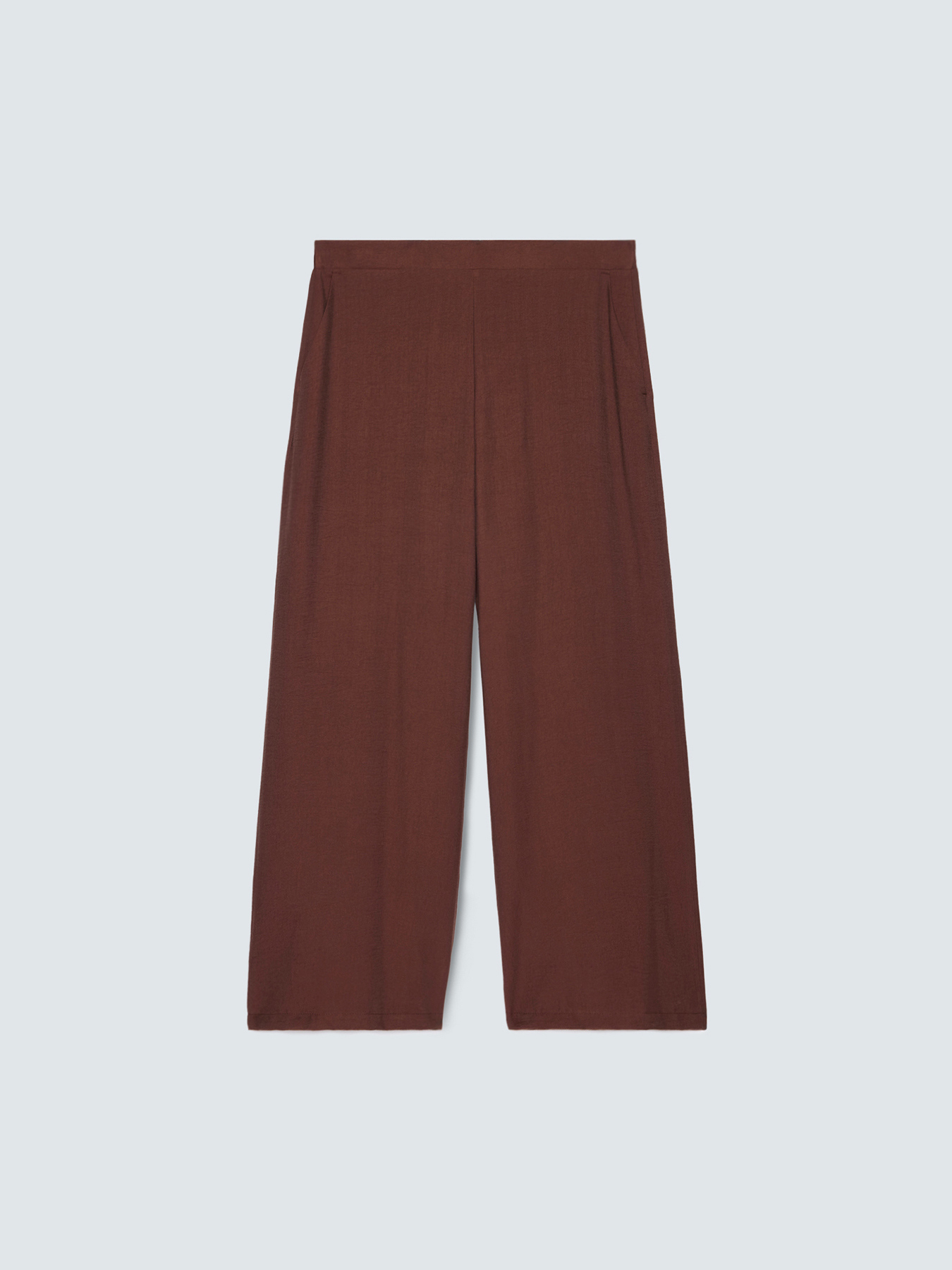 Pantalones Wide Leg en mezcla de viscosa image number 4