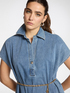 Abito in denim con cintura image number 3