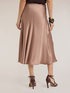 Satin midiskirt image number 1