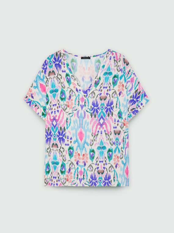 Bedruckte Bluse