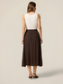 A-line skirt in viscose image number 1