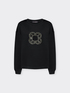 Sudadera con maxi bordado Monogram image number 5