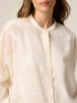 Jacquard shirt with mandarin collar image number 2