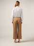 Cotton blend palazzo pants image number 1