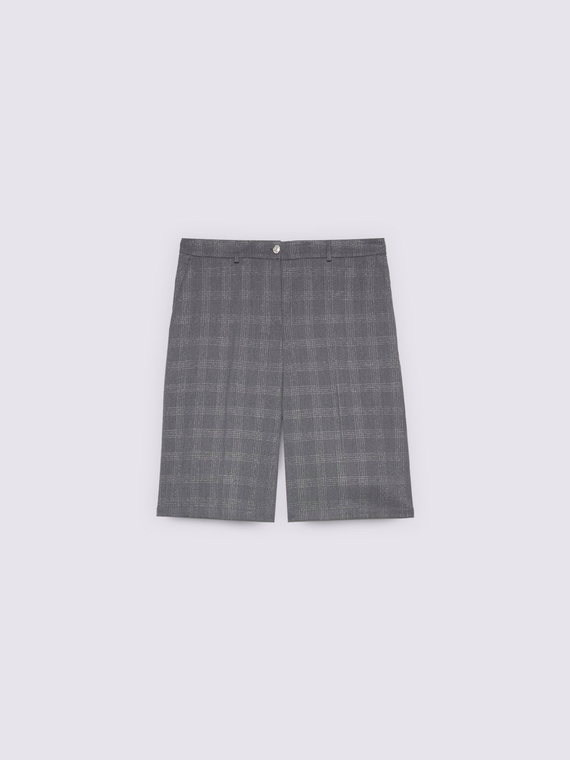 Bermudas Príncipe de Gales con hilo lurex