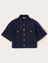 Chemise boxy en denim image number 4