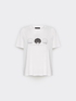 Bedrucktes Baumwoll-T-Shirt mit Perlen image number 4