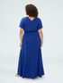 Pretty jersey dress with drawstring waist image number 3
