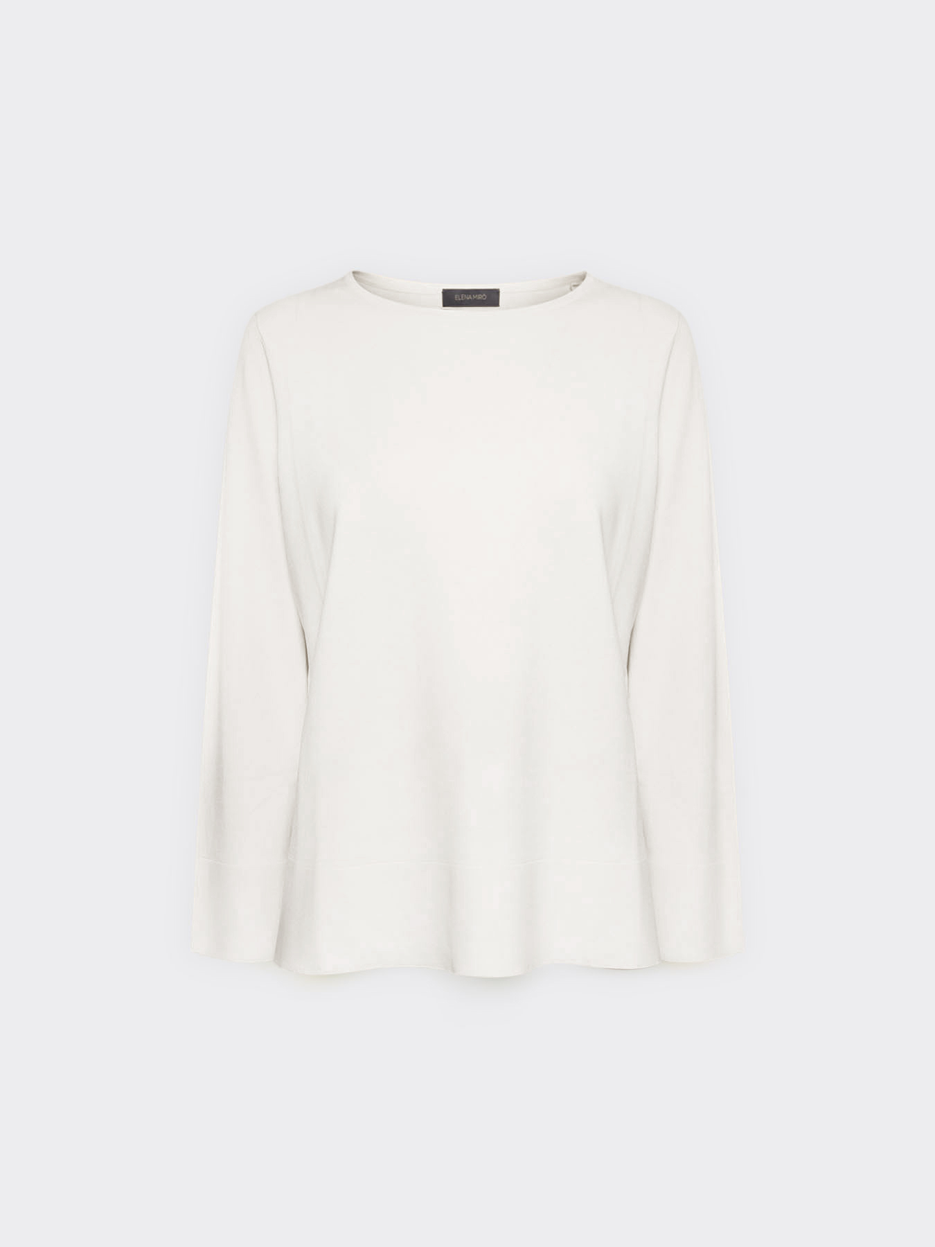 Maglia tinta unita misto viscosa image number 4