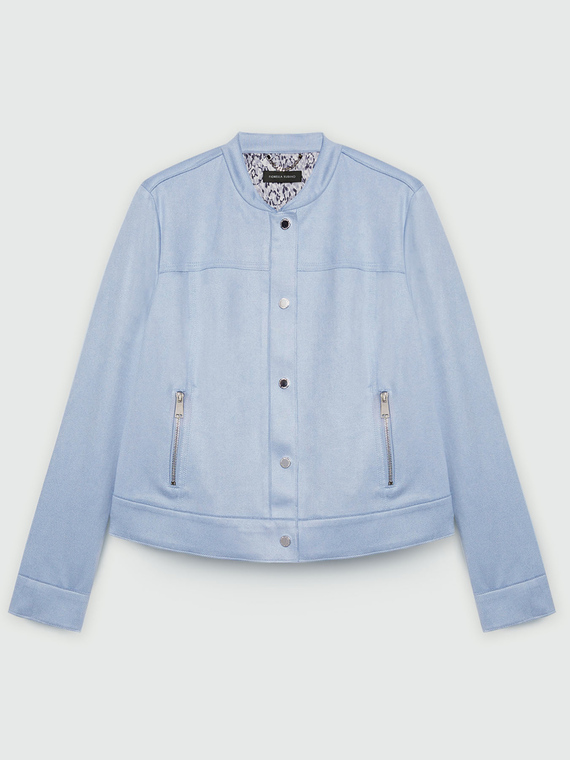 Soft-Touch-Jacke mit Taschen