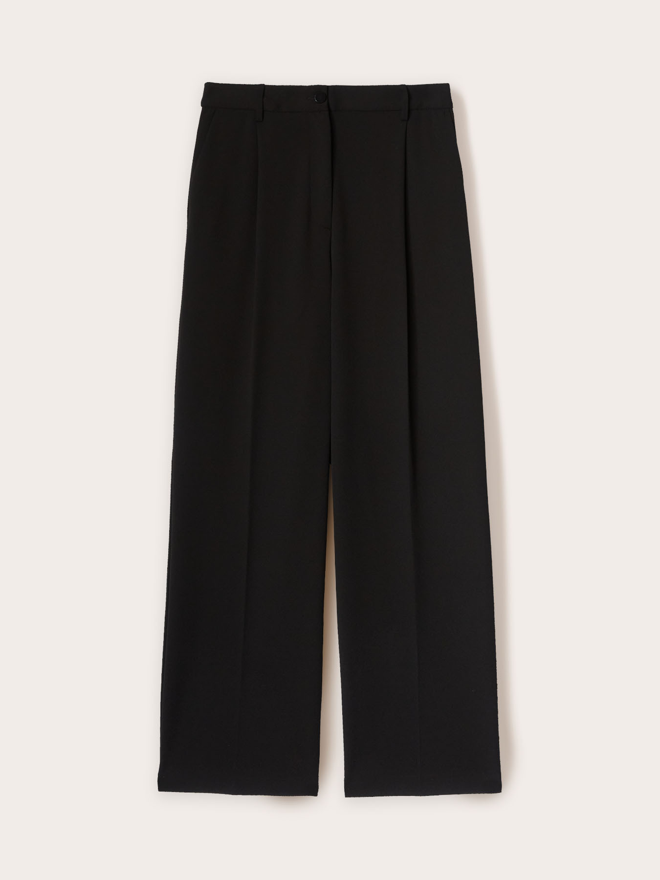 Pleated palazzo pants image number 3