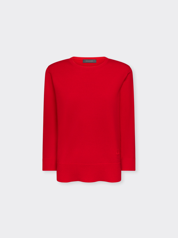 Maglia sporty girocollo