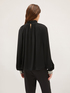 Blouse fluide avec poignets brodés de pierres image number 2