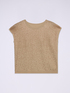 Short-sleeved shirt with sequin embroidery image number 3