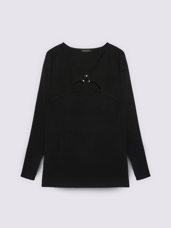 Maglia con dettagli cut-out