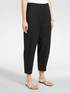 Stretch cotton balloon trousers image number 2