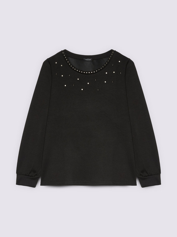 Sweat en scuba avec clous