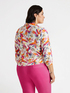 Boxy shirt with Parrot amp; Palm print image number 1