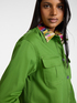Camicia in gabardina con tasche image number 3