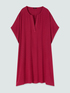 Geschlossener Kaftan aus Viskose-Jacquard image number 4