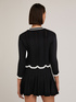 Cardigan en maille au point andalou image number 1