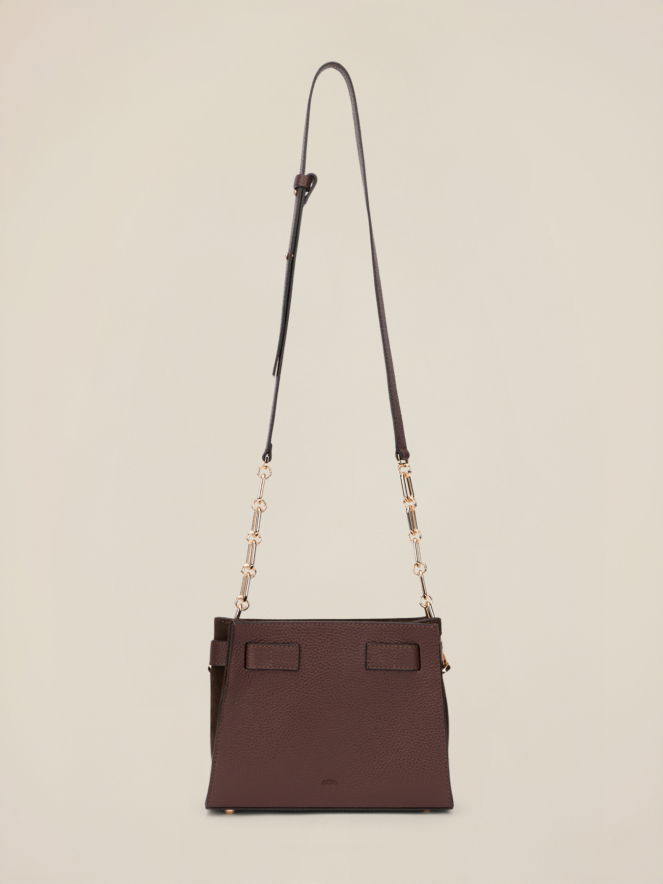 Ophelia genuine leather shoulder bag image number 2