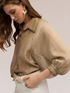 Camisa oversize mezcla lyocell image number 3