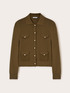 Cardigan in maglia con tasche image number 4