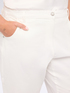 Moon fit trousers in cotton blend image number 3