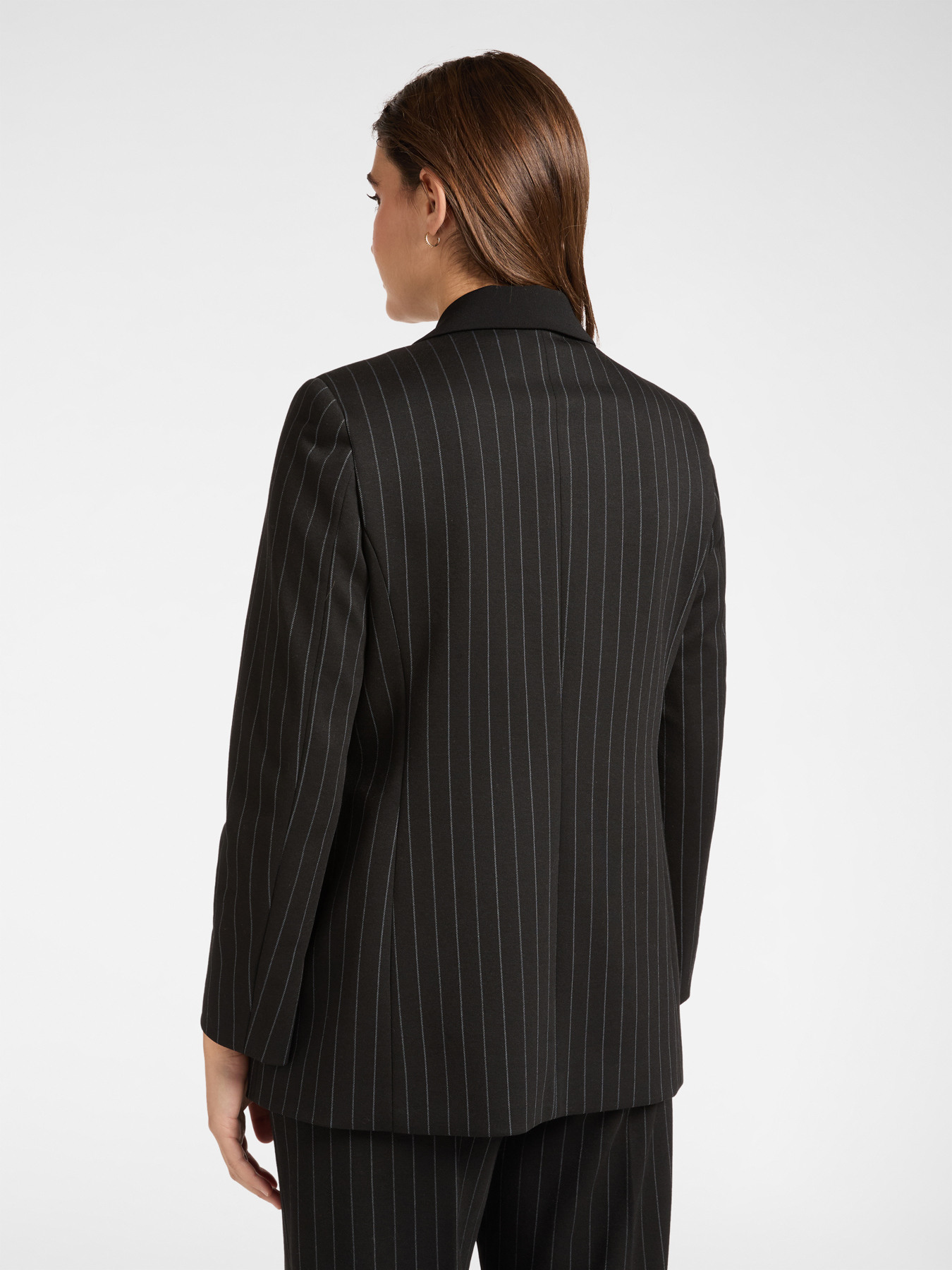 Blazer aus Nadelstreifenstoff image number 1