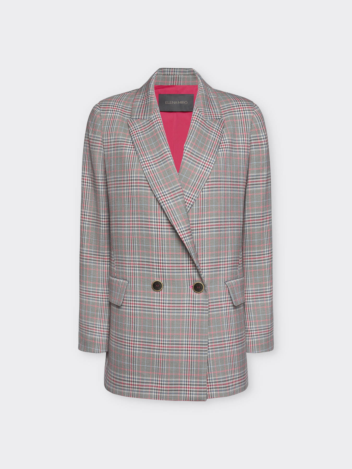 Blazer Prince de Galles à double boutonnage image number 5