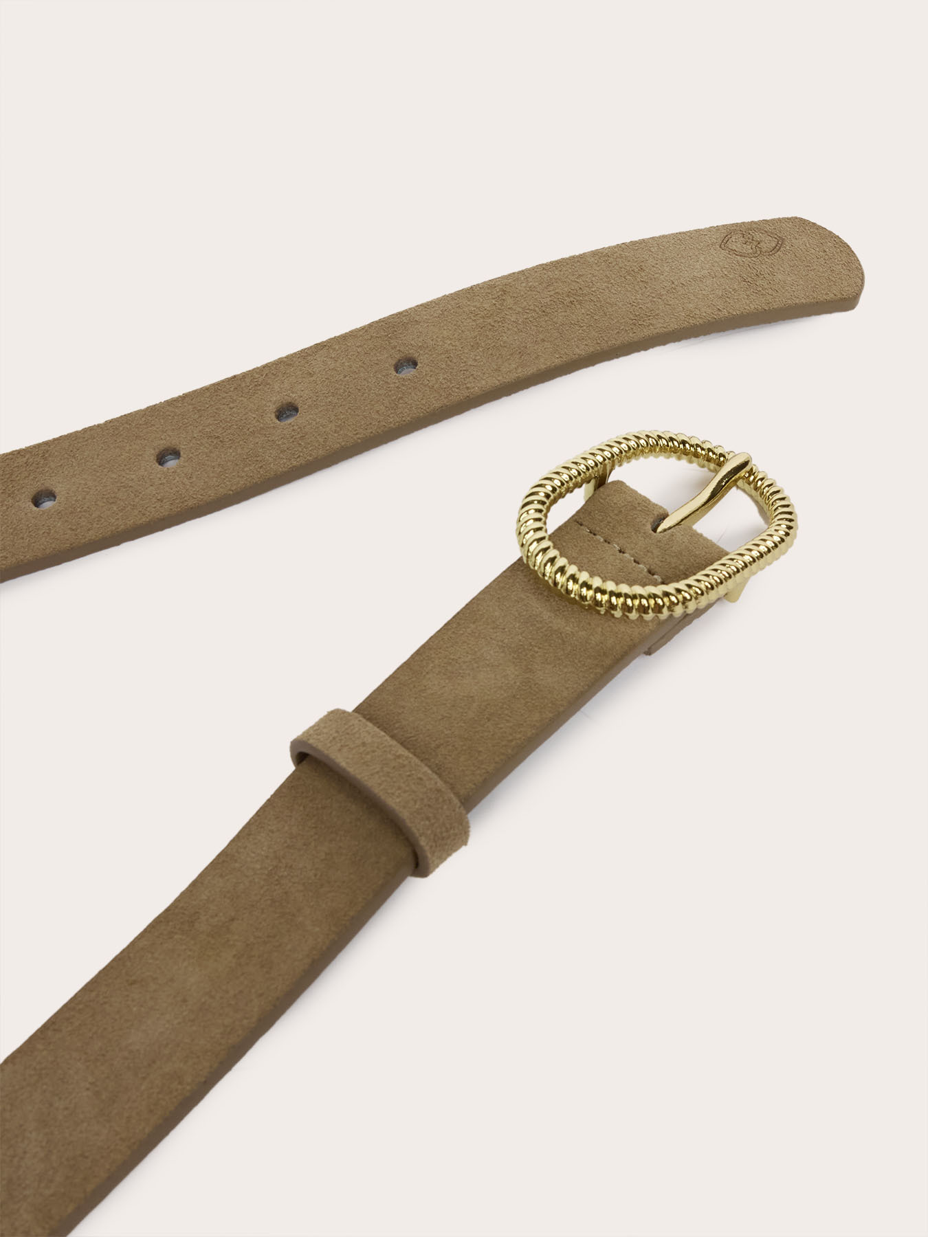 Boho style leather belt image number 2