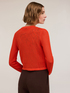 Openwork knit cardigan image number 1