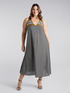Langes Kleid mit Tribal-Print image number 1