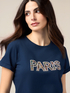 Jersey T-shirt with jewel appliqué image number 2