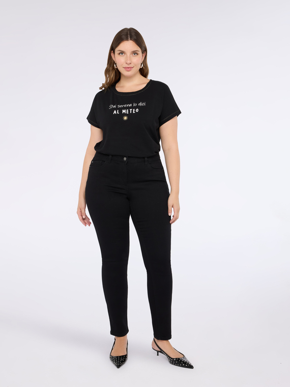 Jean skinny lavage noir