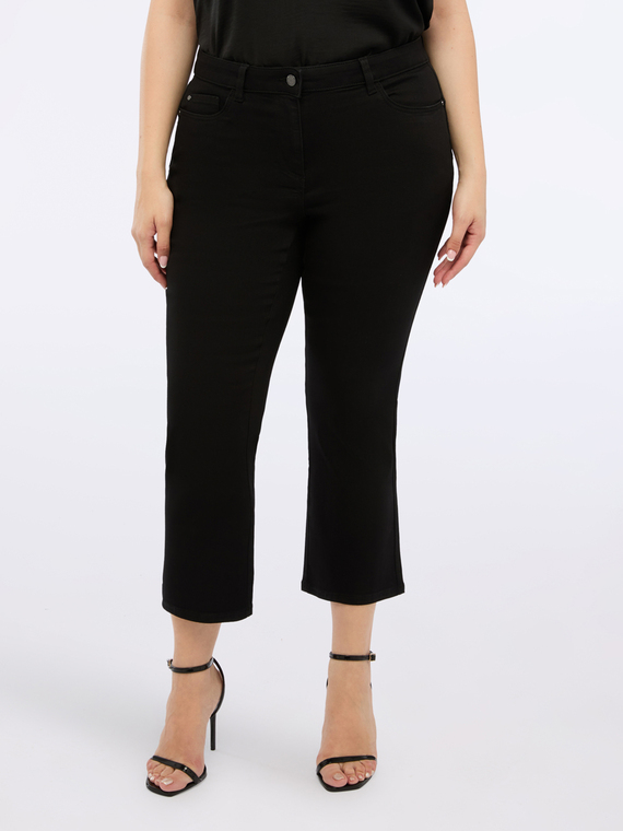 Kick-Flare-Jeans in dunkler Waschung