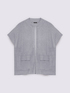 Vest with zip and maxi pockets image number 4