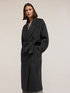 Double-breasted coat in wool blend drap image number 2