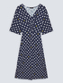 Robe en jersey à pois image number 3